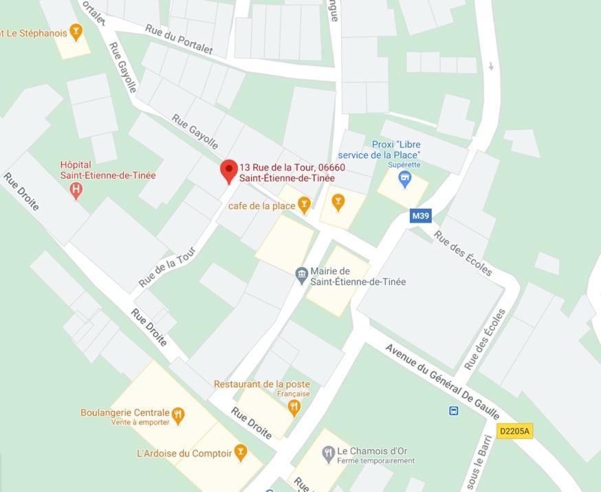 Studio La Tour Saint-Étienne-de-Tinée Екстериор снимка